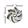 Precision Wax Loss Precision Casting Stainless Steel Impeller