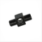 CNC Machining of Billet Aluminum Solid Black Point CNC Bar End/OEM Factory/Lasered Customized Logo