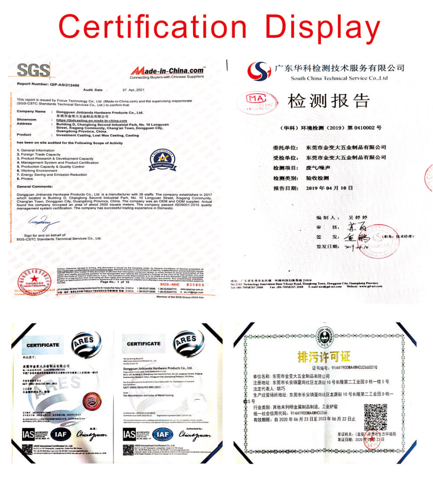 Certification Display