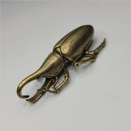 Custom Hot Sale Stainless Steel Crafts Mini Mantis Model Toy for Home Decoration
