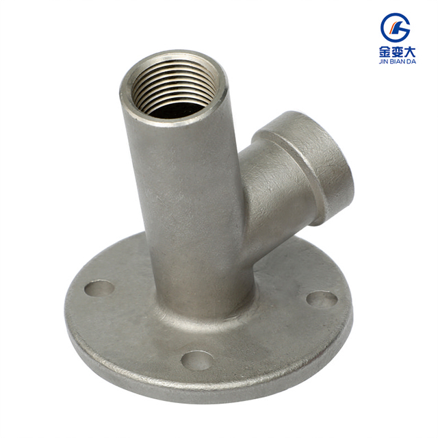 OEM Alloy Steel Carbon Steel Parts Presion Forging/manufacturer Stainless Steel Handrail Fittings 30 Degree Round Flange Base