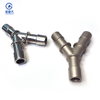 High Performance Durable Medical 3 Way Joint Medical 316 stainless steel Tubing Connectors