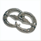 Manufature Luxury Stainless Steel Letter Shape Designer Custom Logo Belt Buckle for Plain Plate Belt