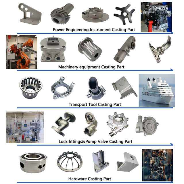 3D Print Cnc Machine Casting Services Gravity Stamping Casting Lost Wax Casting Stainless Steel 304 316 Investment Custom Metal Casting