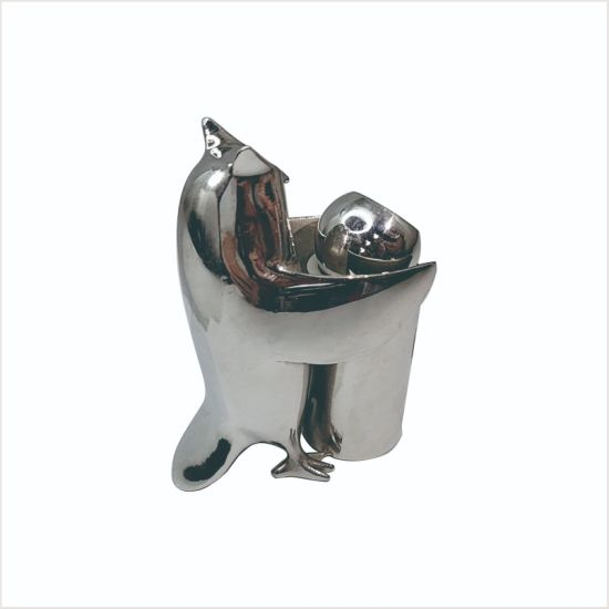 Modern Decor Art Decoration Stainless Steel Animal Sculpture Lobby Ornaments Home Decoration