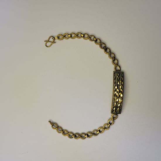 Gold Plated Dubai Bangles for Women 24K Gold Brass Jewelry Africa Ethiopian Bracelet